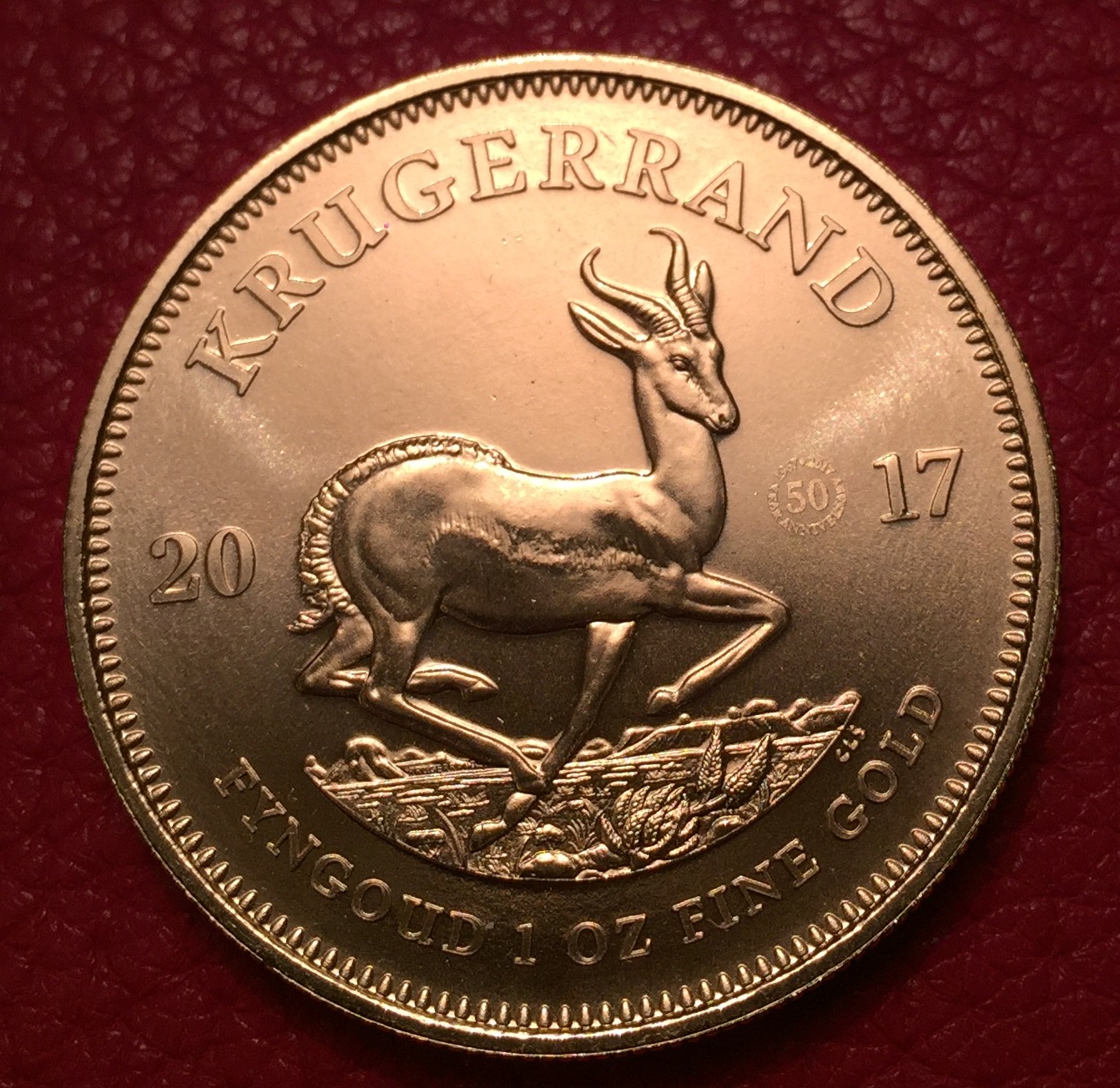 50-летний юбилей монеты Крюгерранд (золотые унцовки уже в наличии)!!! 